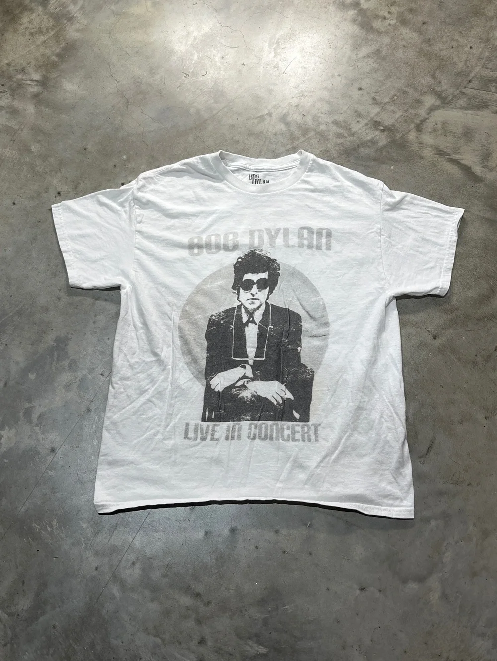 Bob Dylan Preowned Large T-shirt